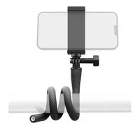 Telesin Braccio flessibile per GoPro e smartphone con supporto per telefono