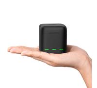 TELESIN Caricabatteria per GoPro Hero 11 10 9 tripla e scatola di