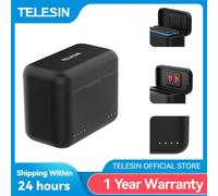 Telesin Box di ricarica per batterie Insta360 X4 (2 slot)