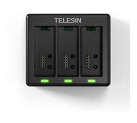 Telesin Caricabatterie per 3 batterie - GoPro Hero 13