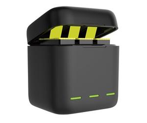 Telesin Caricatore triplo + batteria 2x - GoPro 9/10/11 Batteria gialla