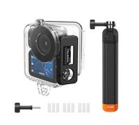 TELESIN Custodia Impermeabile Con Bastone Galleggiante Per DJI Osmo Nano, Custodia Subacquea Da 60 M, Accessori Per Immersioni Profonde E Snorkeling Con Fogli Anti-Appannamento