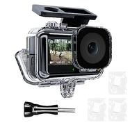 TELESIN Custodia impermeabile per DJI Osmo Action 5 Pro Action 4 Action 3, custodia subacquea Shell Cage supporta 45 M/148 FT immersioni subacquee snorkeling con staffa a sgancio rapido accessori