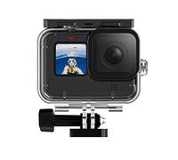 TELESIN Custodia Impermeabile per Gopro Hero 11 HERO 10 Hero 9 Nero, 50 M Subacquea Diving Trasparente Custodia Protettiva Shell con Quick Release Mount per Gopro HERO 11/10/9 Black Action Camera