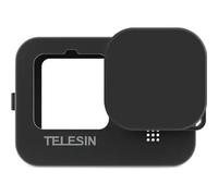 Telesin Custodia protettiva in silicone con copriobiettivo GoPro 13 - Nero
