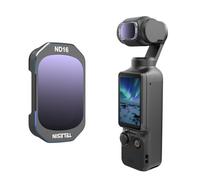 TELESIN Filtro ND16 Magnetico Compatibile con Accessori DJI Osmo Pocket 3 - Vetro Ottico Multistrato, Filtro ND Polarizzatore HD Ultra Sottile, Accessori per Action Camera