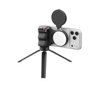 TELESIN Fun Shot Impugnatura + C03 Luce (Nero) + Treppiede Set