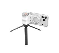 TELESIN Fun Shot Impugnatura Magnetica con Treppiede in Metallo Set | con Telecomando Bluetooth Staccabile, Compatibile con iPhone & Android, per Selfie/Fotografia/TikTok/Chiamate Zoom/Video