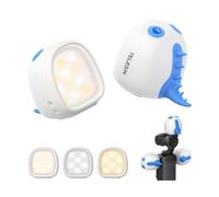 TELESIN Kit di luci di riempimento magnetiche Mini Monster per DJI Osmo Pocket 3(confezione da 3),batteria con 12 ore di autonomia e luce LED a 3 livelli di luminosità regolabile con supporto per vlog