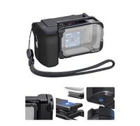 TELESIN Kit Street Grip con gabbia metallica per DJI Action 6, struttura in lega di alluminio con pulsante di scatto a bilanciere, accesso rapido alla batteria, slot TF e maniglia - Accessori Action 6