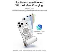 Telesin Master Grip bianco per iPhone 17/16/15/14/13/12