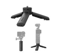 TELESIN Mini Treppiede per DJI Osmo Pocket 3, Apertura Rapida con un Tocco, Vite da 1/4" Vlogging Treppiede da Tavolo & Impugnatura, per Pocket 3, Action 6/5 Pro, iPhone, GoPro, Insta360 X5
