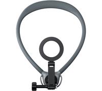 Telesin Supporto da collo a 360º - GoPro + Smartphone - Grigio