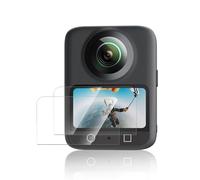 TELESIN Osmo 360 Pellicola Protettiva Vetro Temperato | Accessori per Pellicola Vetro Temperato per DJI Osmo 360, Grado di Durezza 9H, Antigraffio, 99% Trasparenza, Bordo 2,5D, Applicazione Statica