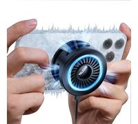 TELESIN Raffreddatore Magnetico Pro per Telefono con Ricarica Wireless | Ventola portatile per iPhone/Android/iPad, Compatibile con TELESIN Supporto Magnetico da Collo