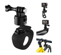TELESIN S2 Quick Release 360° Flessibile Mount Wrap Band Manubrio Accessori per Hero 12, 11, 10, 8, 7, Insta360 X3, X4, Go3, Ace, Pro, DJI Action 4, Pocket 3