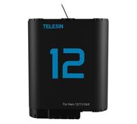 Telesin Scatola di ricarica con 2 batterie a doppio arco - GoPro 12/11/10/9