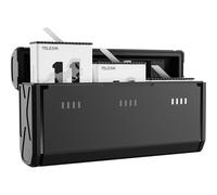 Telesin Scatola di ricarica comprendente 2 batterie ricaricabili Stamina