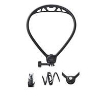 TELESIN SE 3.0 Base Supporto da Collo per Action Camera POV, Nero | Supporto ampio e flessibile con design traspirante e cuscinetto morbido per riprese POV stabili e confortevoli.