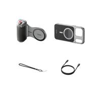 TELESIN Selfie Grip for 17 Pro Max Vlog Handle Camera Adapter for Enhanced Photography