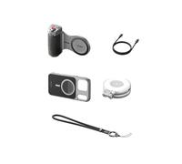 TELESIN Selfie Grip for 17 Pro Vlog Handle with Fill Light Camera Adapter for Enhanced Photography