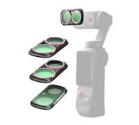 TELESIN Set di filtri CPL + VND 2-32 + 1/4 Black Mist