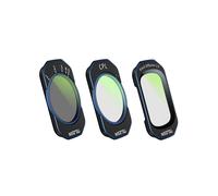 TELESIN Set di Filtri per Lenti per Pocket3 CPL+VND1-5+1/4 Filtro per Lenti di Diffusione Nero Accessori per Action Camera