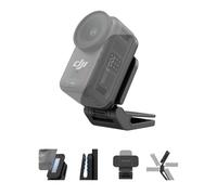 TELESIN Supporto Clip Magnetico per DJI Nano, Clip per Cappello e Zaino con Magnete N52 Super Forte, Rotazione 360°, Angolo Regolabile 240°, Supporto POV a Mani Libere per Vlogging, Sport e Outdoor