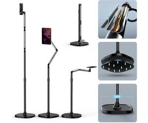 TELESIN Supporto da Pavimento Magnetico per Tablet/Telefono