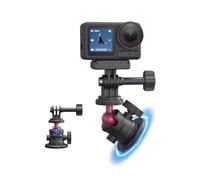 TELESIN Supporto magnetico a testa sferica per action cam, sgancio rapido a 360°