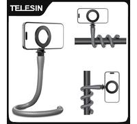 TELESIN Supporto magnetico flessibile per telefono con morsetto Supporto per telefono per iPhone 16 15 14 13 12 11 Pro Promax HUAWEI SAMSUNG XIAOMI
