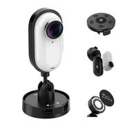 TELESIN Supporto magnetico per Insta 360 Go3/Go3s, supporto con rotazione a 360°, angolo fisso flessibile, accessorio per fotocamera Insta 360 Go3/Go3s