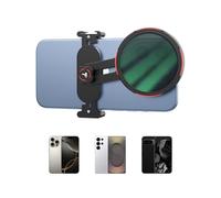 TELESIN Supporto Universale con Clip per Filtri Telefono da 67mm