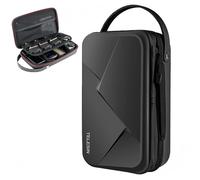 TELESIN Telesin - Custodia multifunzione impermeabile, espandibile, rigida, portatile, con spazio regolabile, per GoPro, Insta360 Ace Action Camera, Nero , Organizer per borse