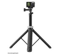 Telesin treppiede con testa a sfera a 360°/bastone per selfie (30-150 cm)
