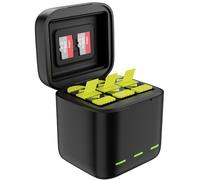 Telesin Triple Battery Charger Box + 2x accu - GoPro 9/10 | ✅ Riduzione temporanea
