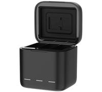 TELESIN Caricabatteria per GoPro Hero 11 10 9 tripla e scatola di immagazzinaggio di batteria con caricabatteria a 3 canali per Gopro Hero 10 9 Black (Caricatore singolo)