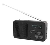 Telestar 5700100 TELESTAR TOP 100 Schwarz Radio a batteria DAB+, FM Bluetooth,