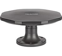 TELESTAR Antenna 15 LTE - Antenna Attiva DVB-T2 da Esterno (Outdoor & Campeggio, DVB-T2/FM/DAB+, 20dB Guadagno) - Nero