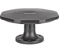 TELESTAR ANTENNA 15 LTE - Antenna esterna attiva DVB-T2 (Outdoor & Camping, DVB-T2/FM/DAB+, guadagno 30 dB) - Nero