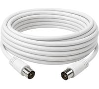 TELESTAR Cavo antenna TV - 3 m - per HDTV, satellite, cavo, DVB-T, DAB+