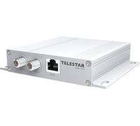 TELESTAR DIGIBIT Twin - Router SAT>IP per 2 utenti - Argento | Trasmissione segnali satellitari nella rete domestica, trasmettitore di rete, HDTV