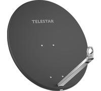 TELESTAR DIGIRAPID 80 A V2 - Parabola SAT da 80 cm, alluminio - Antracite | Braccio portafeed stabile e di alta qualità