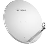 TELESTAR DIGIRAPID 80 A V2 - Parabola satellitare (80 cm, alluminio, braccio di supporto stabile e di alta qualità) - Grigio chiaro