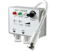TELESTAR Sat finder con LED e cavo | Allineamento rapido e preciso della parabola, regolatore di sensibilità, segnale acustico