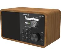 TELESTAR TOP 200 - DAB+/Internet Radio (mono, 10 Watt, funzione di trasmissione/ricezione Bluetooth, registrazione USB, sistema di allarme di emergenza, controllo app) - legno