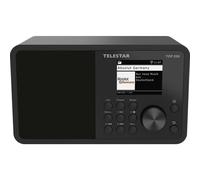TELESTAR TOP 200 - DAB+/Internet Radio (mono, 10 Watt, funzione di trasmissione/ricezione Bluetooth, registrazione USB, sistema di allarme di emergenza, controllo app) - Nero