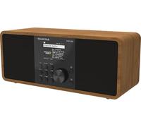TELESTAR TOP 250 - DAB+/Internet Radio (stereo, 2 × 10 Watt, funzione di trasmissione/ricezione Bluetooth, registrazione USB, sistema di allarme di emergenza, controllo app) - Legno