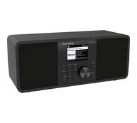 TELESTAR TOP 250 - DAB+/Internet Radio (stereo, 2 x 10 Watt, funzione di trasmissione/ricezione Bluetooth, registrazione USB, sistema di allarme di emergenza, controllo app) - nero