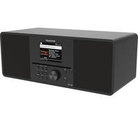 TELESTAR TOP 300 - DAB+/Internet Radio con lettore CD (stereo, 2 × 15 W, servizi di streaming, funzione di trasmissione/ricezione Bluetooth, registrazione USB, sistema di allarme di emergenza) - Nero